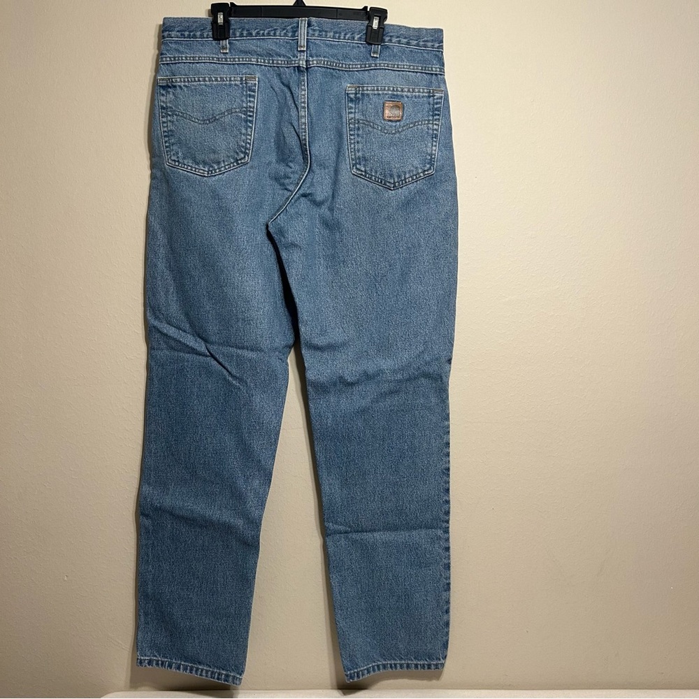 Carhartt Men Straight Fit Heavyweight 5 Pocket Tapered jeans size‎ 38x34